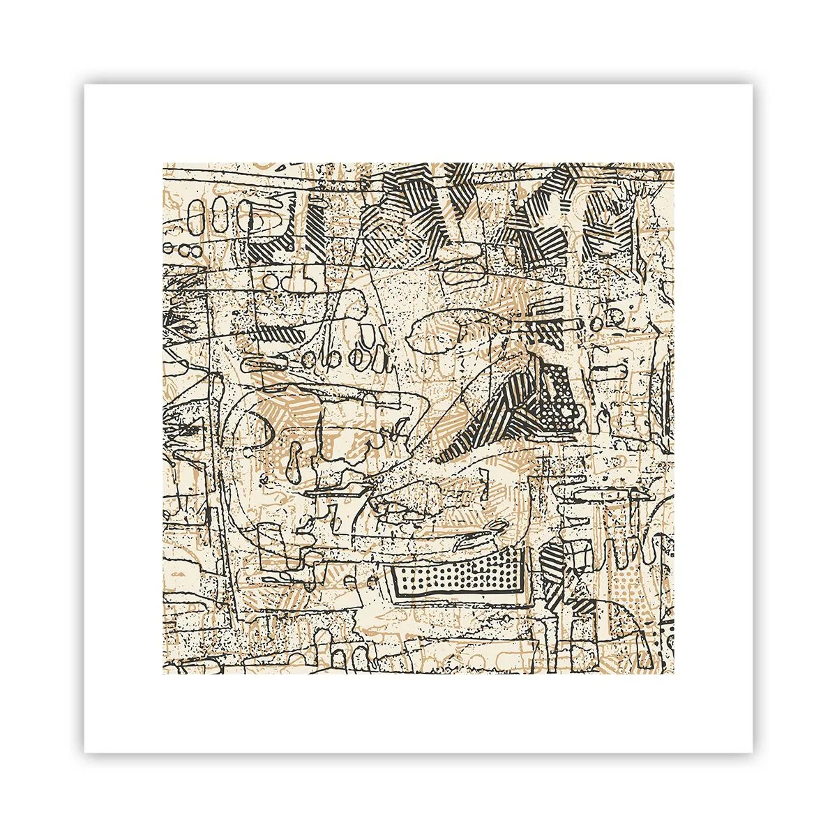 Poster - Het wacht om te worden gedecodeerd - 30x30 cm