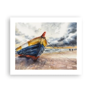 Poster - Rust aan de kust - 50x40 cm