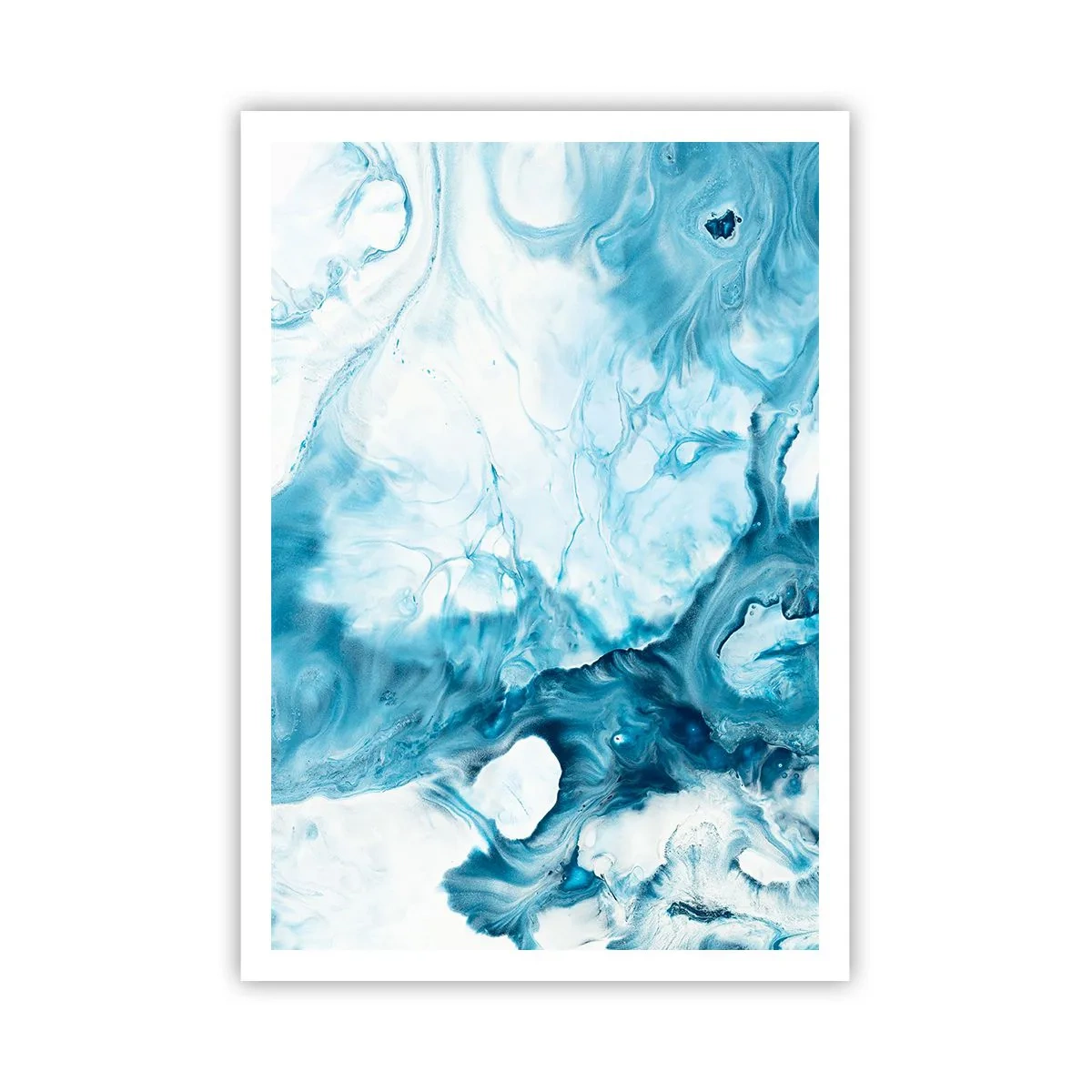 Poster - Blauw Concert - 70x100 cm