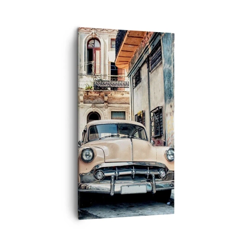 Schilderen op canvas - De siësta in Havana - 45x80 cm
