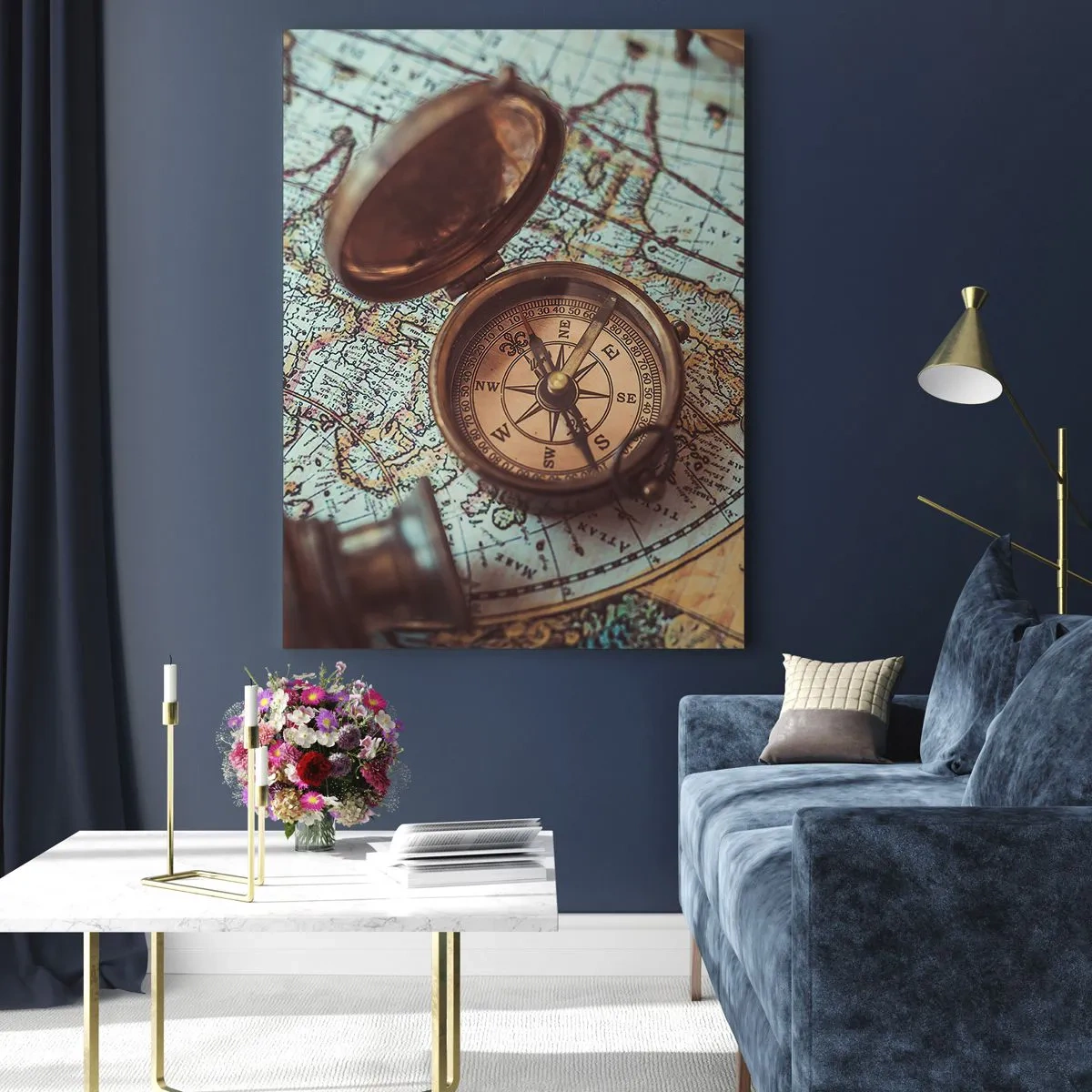 Schilderen op glas - Voor de avonturier - 50x70 cm