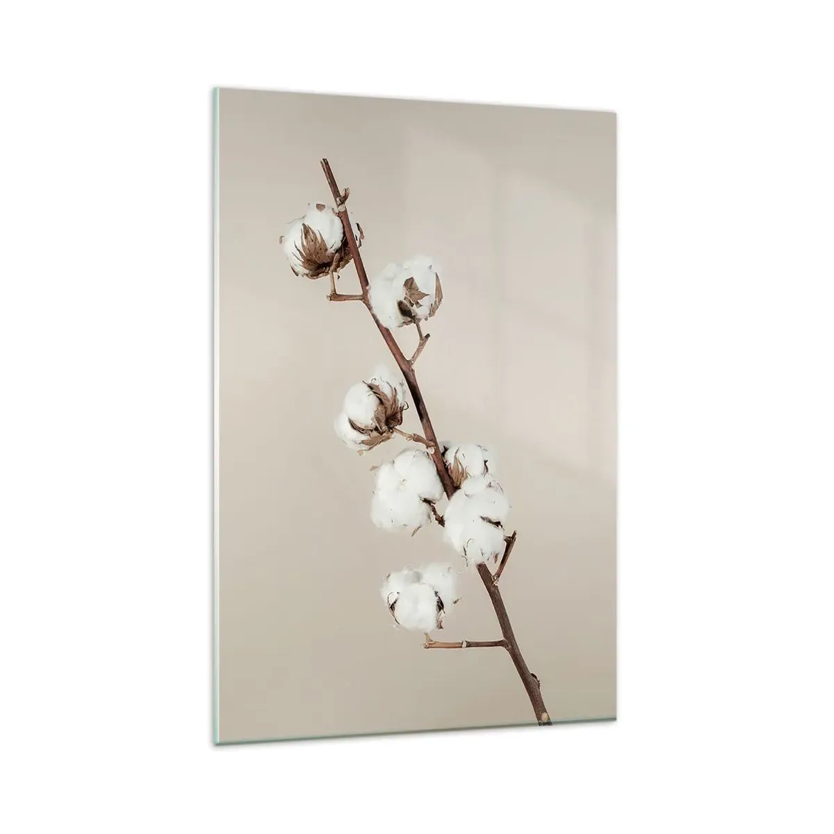 Schilderen op glas - Aan de bron van zachtheid - 80x120 cm