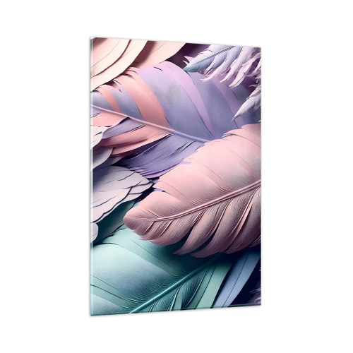 Schilderen op glas - Vogel chique - 80x120 cm