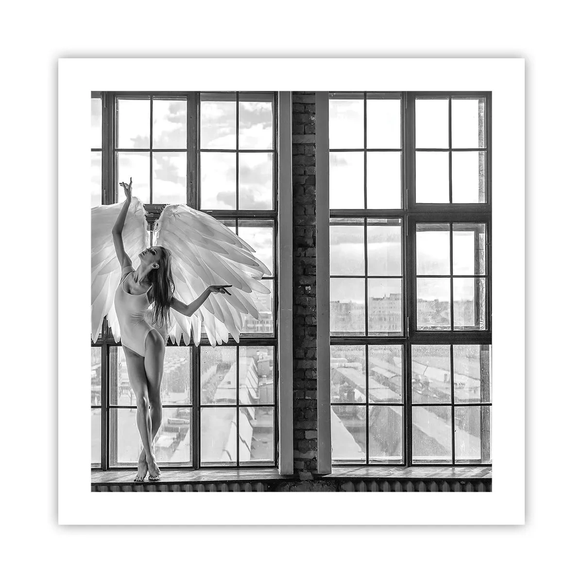 Poster - Stad der Engelen? - 50x50 cm