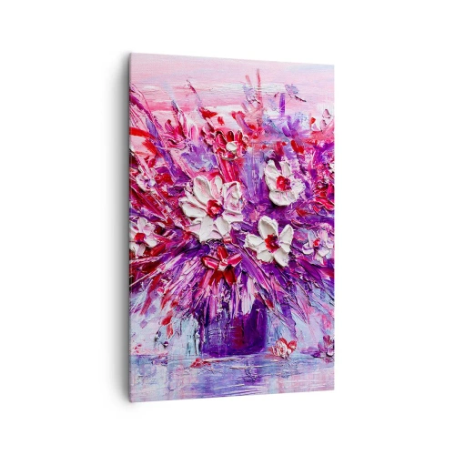 Schilderen op canvas - Onschuld en passie - 80x120 cm