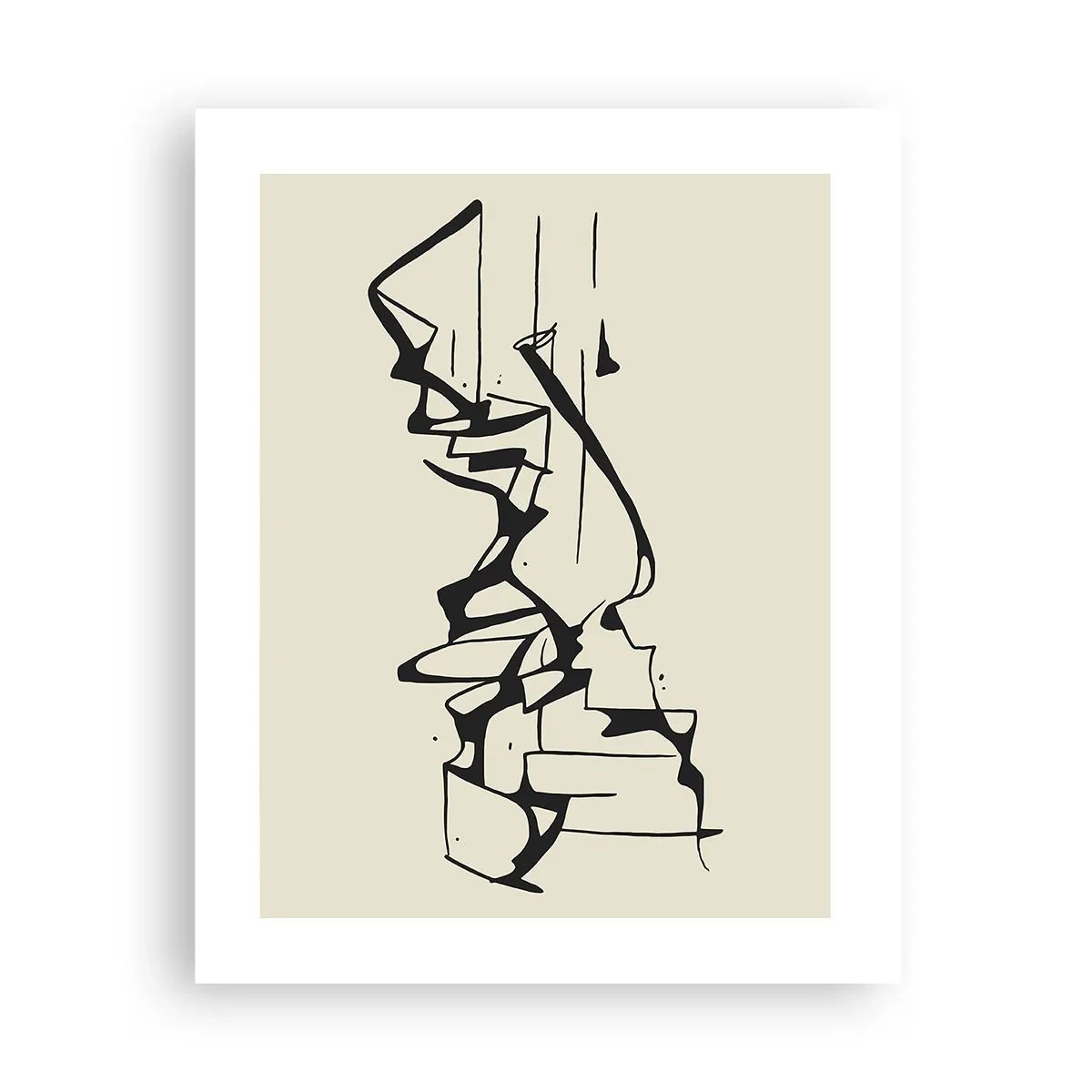 Poster - Misschien een landschap - 40x50 cm