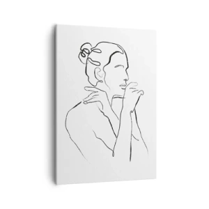 Schilderen op canvas - Naakt: een sensueel mysterie - 50x70 cm