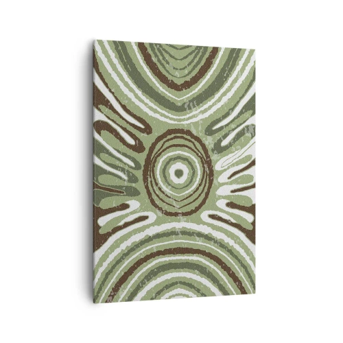 Schilderen op canvas - Een explosie van emoties - 70x100 cm