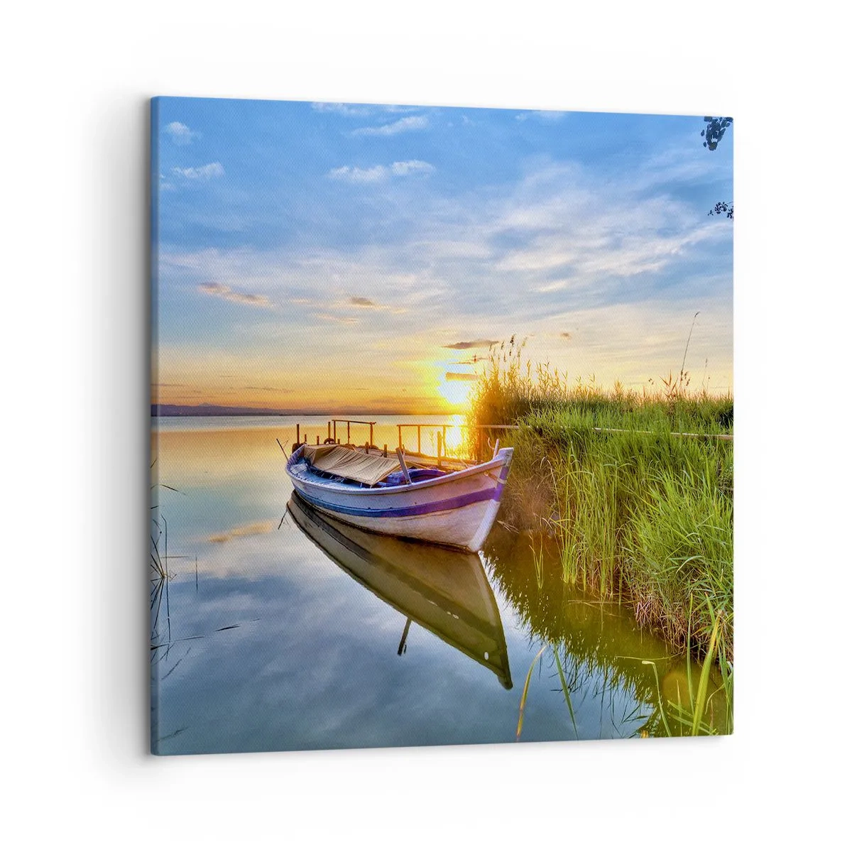 Schilderen op canvas - Baai van vervulde dromen - 50x50 cm