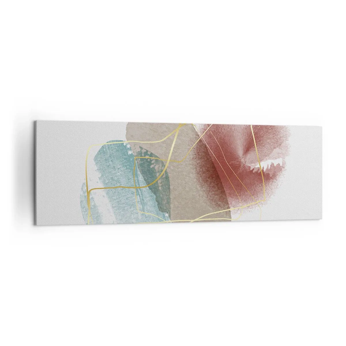 Schilderen op canvas - Koralen van de ruimte - 160x50 cm