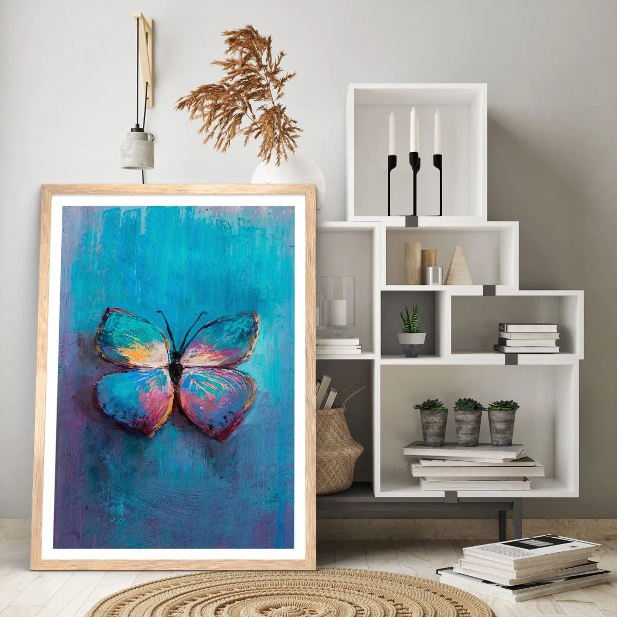 Een poster in een licht eiken lijst - In al zijn glorie - 61x91 cm