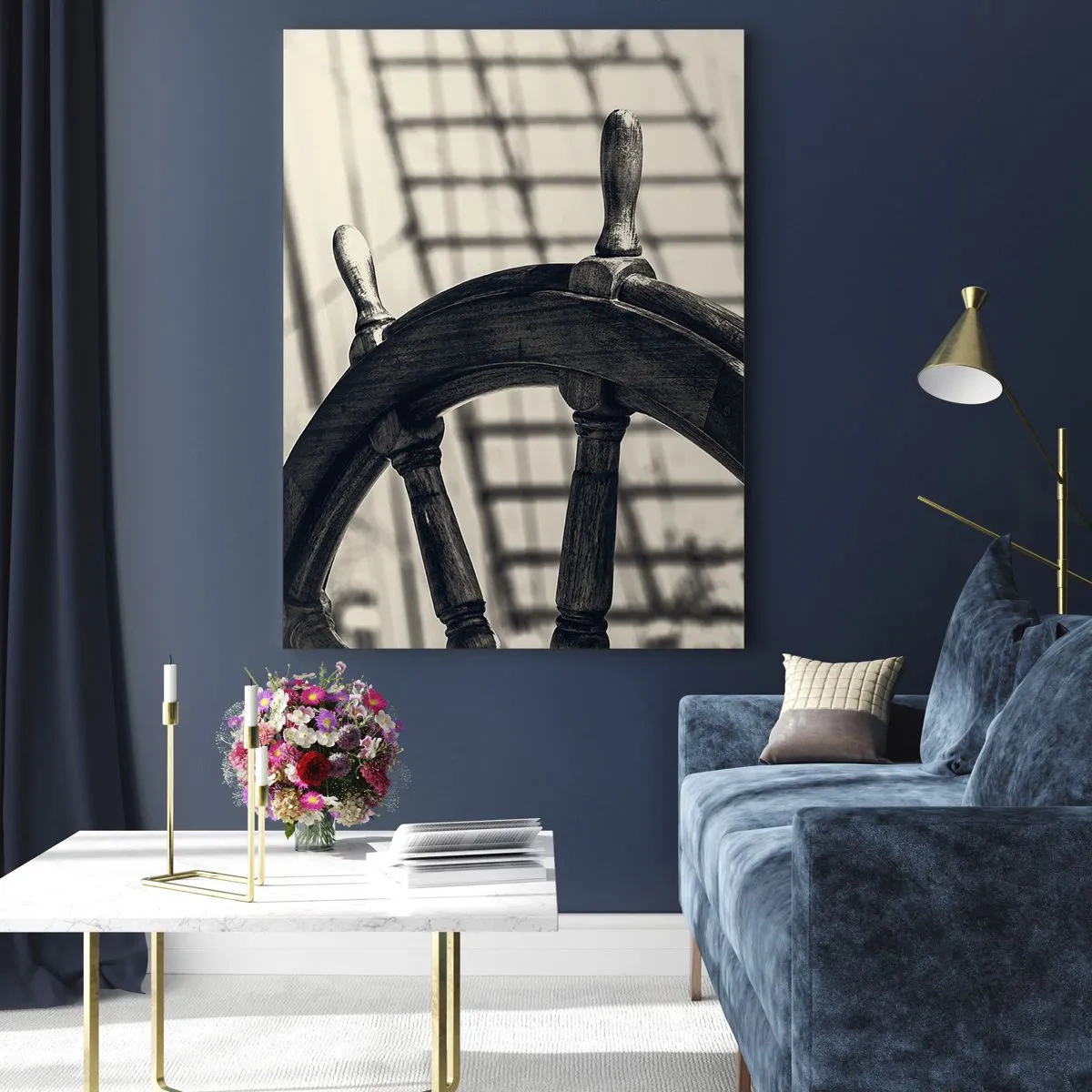 Schilderen op glas - Zeeverhalen - 50x70 cm
