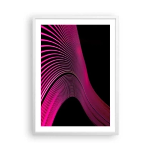 Poster in een witte lijst - Avenue van licht - 50x70 cm