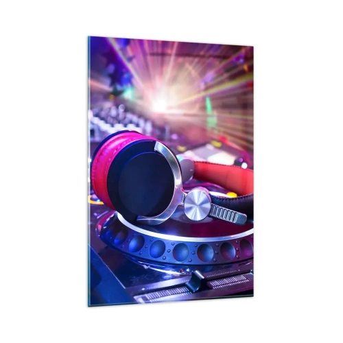 Schilderen op glas - Het zal, het zal gebeuren - 80x120 cm