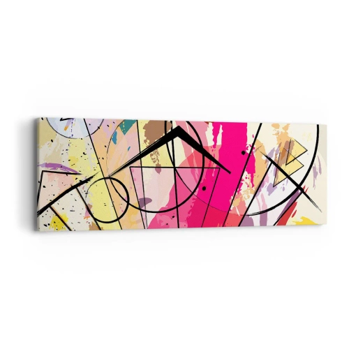 Schilderen op canvas - Explosie - 90x30 cm