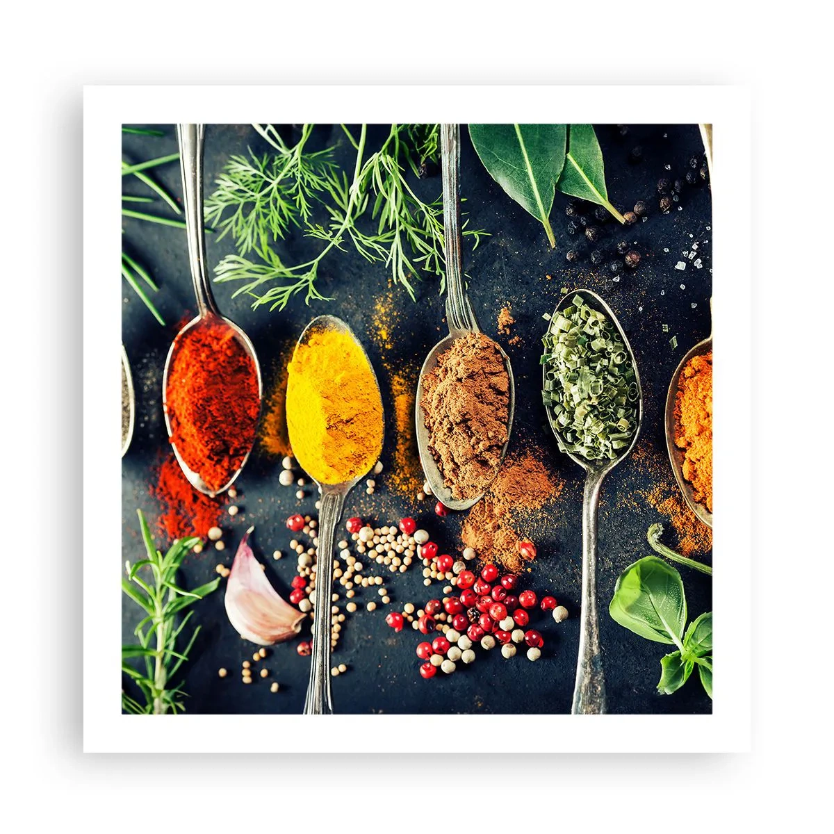 Poster - Culinaire magie - 60x60 cm