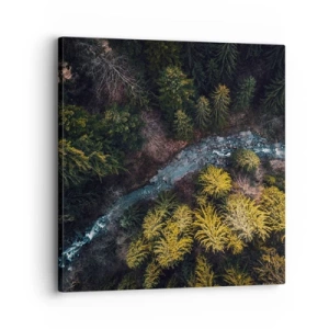 Schilderen op canvas - Snel, sneller en sneller - 30x30 cm