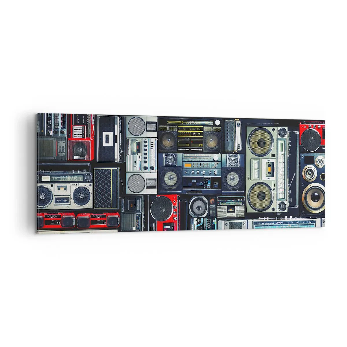 Schilderen op canvas - Verlangen naar de jaren 80 - 140x50 cm