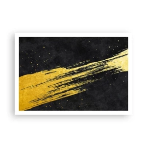 Poster - Spring in hyperruimte - 100x70 cm