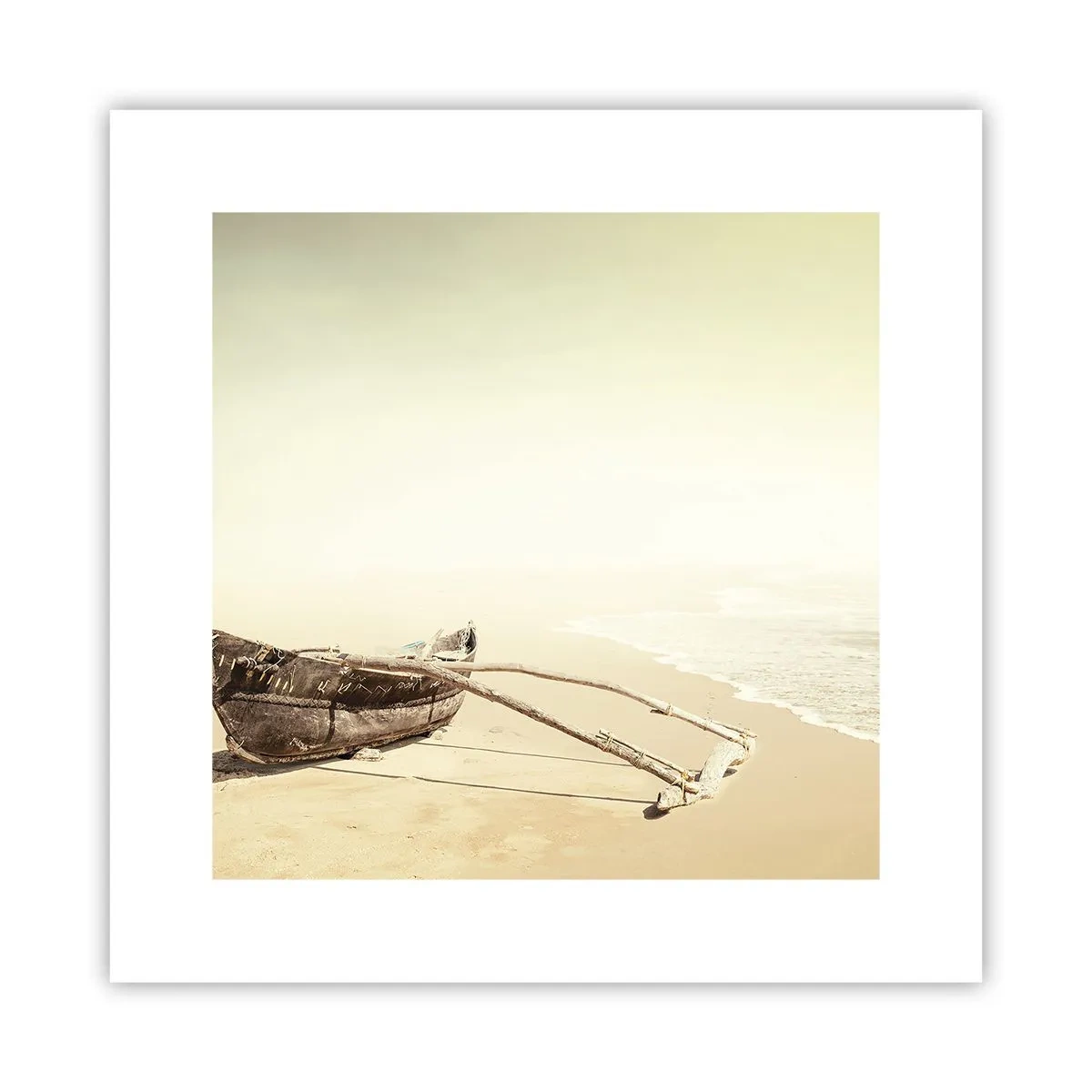Poster - Geheugen van de Stille Zuidzee - 30x30 cm