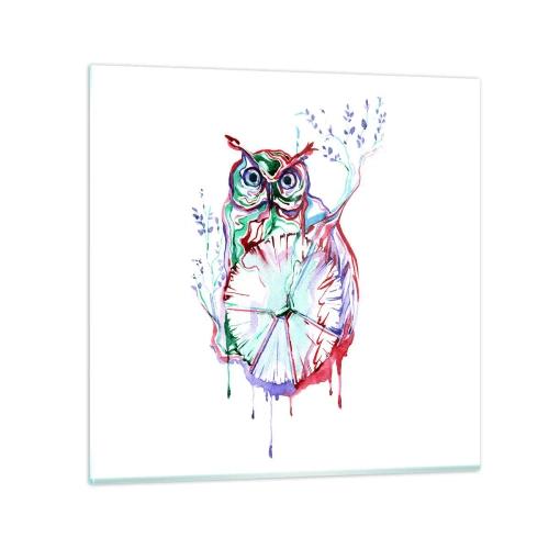 Schilderen op glas - Wijs van nature - 30x30 cm