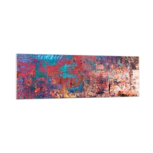 Schilderen op glas - Geheugen en vergetelheid - 160x50 cm