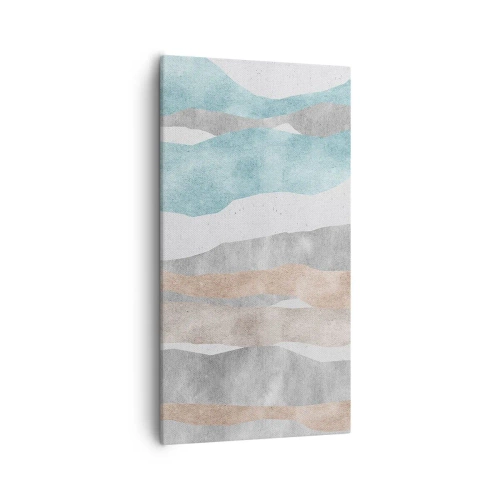 Schilderen op canvas - Een studie van nabijheid - 55x100 cm