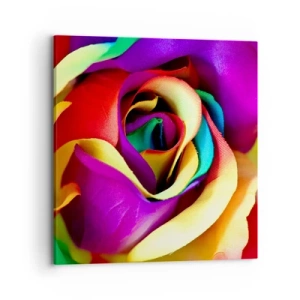 Schilderen op canvas - Het is onmogelijk - 70x70 cm