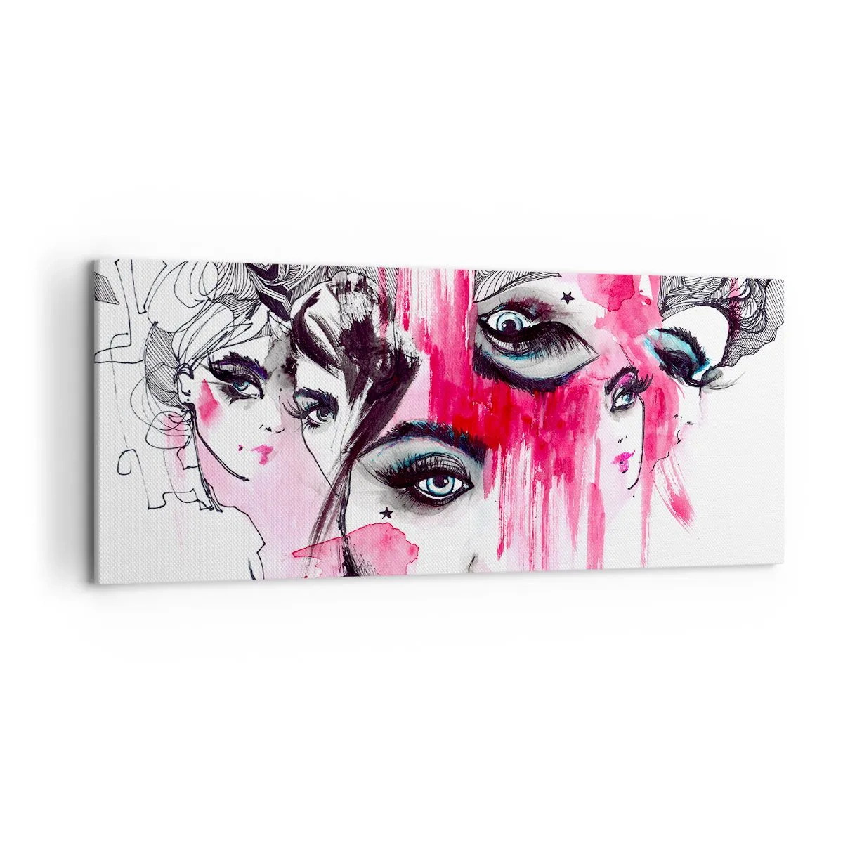 Schilderen op canvas - 0 - 100x40 cm