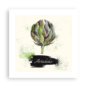 Poster - Eviva-groenten! - 40x40 cm