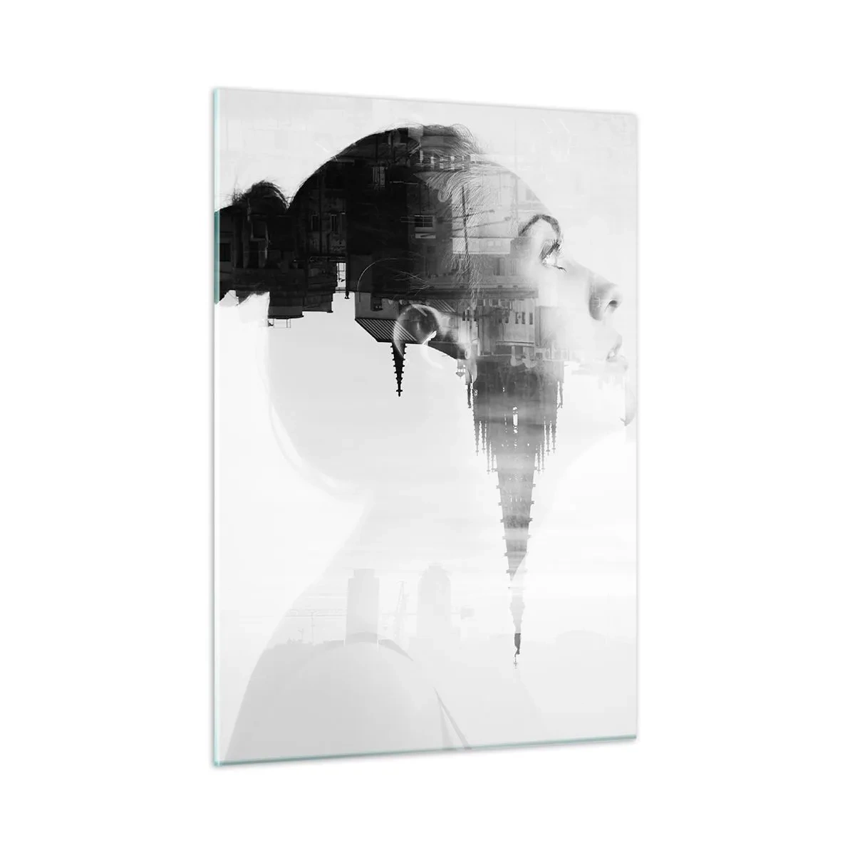 Schilderen op glas - Aan beide zijden van het glas - 50x70 cm