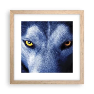 Een poster in een licht eiken lijst - Betoverende look - 30x30 cm