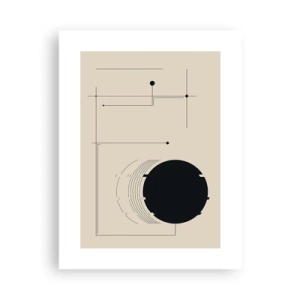 Poster - Een flexibele en dynamische compositie - 30x40 cm