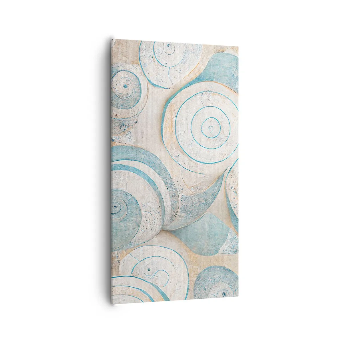 Schilderen op canvas - Wat zit er in de schelp? - 65x120 cm