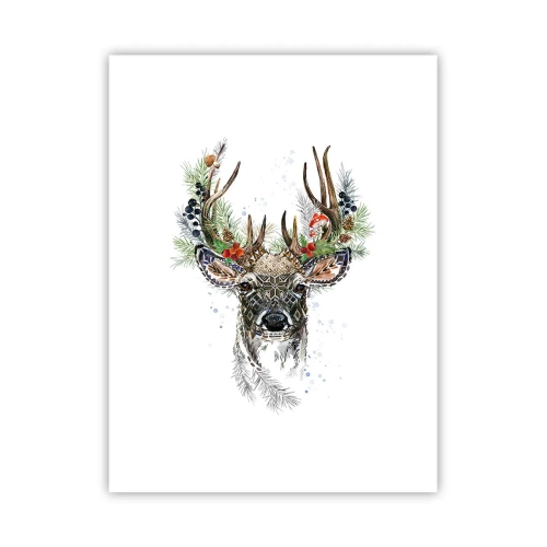 Poster - In een feestelijk gewaad - 30x40 cm