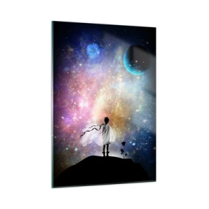 Schilderen op glas - Kleine Prins - 50x70 cm