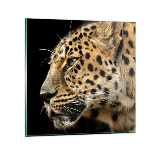 Schilderen op glas - Rustig, gefocust, klaar - 70x70 cm