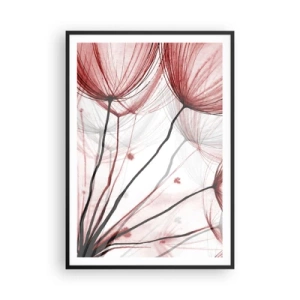 Poster in een zwarte lijst - Vóór het vertrek - 70x100 cm