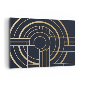 Schilderen op canvas - Draaien van dingen - 100x70 cm