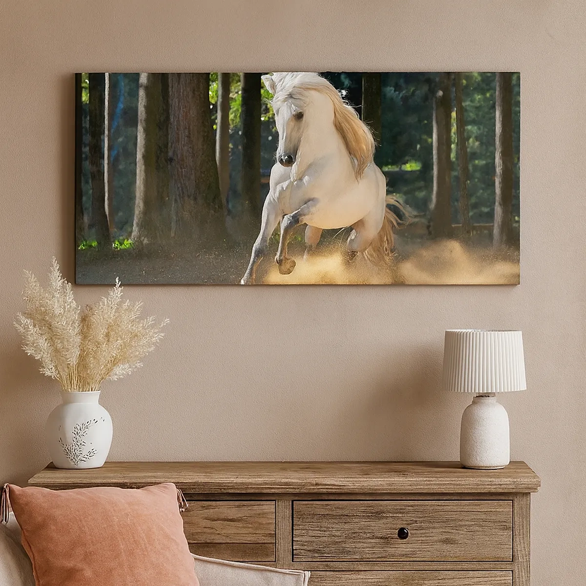 Schilderen op canvas - Zoals uit een fantasieroman - 30x30 cm