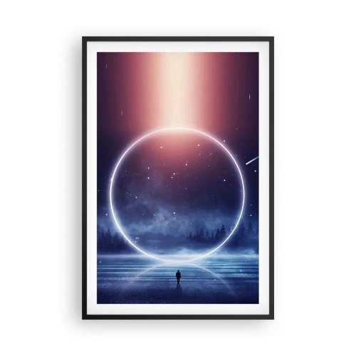 Poster in een zwarte lijst - Ze zijn er al... - 61x91 cm