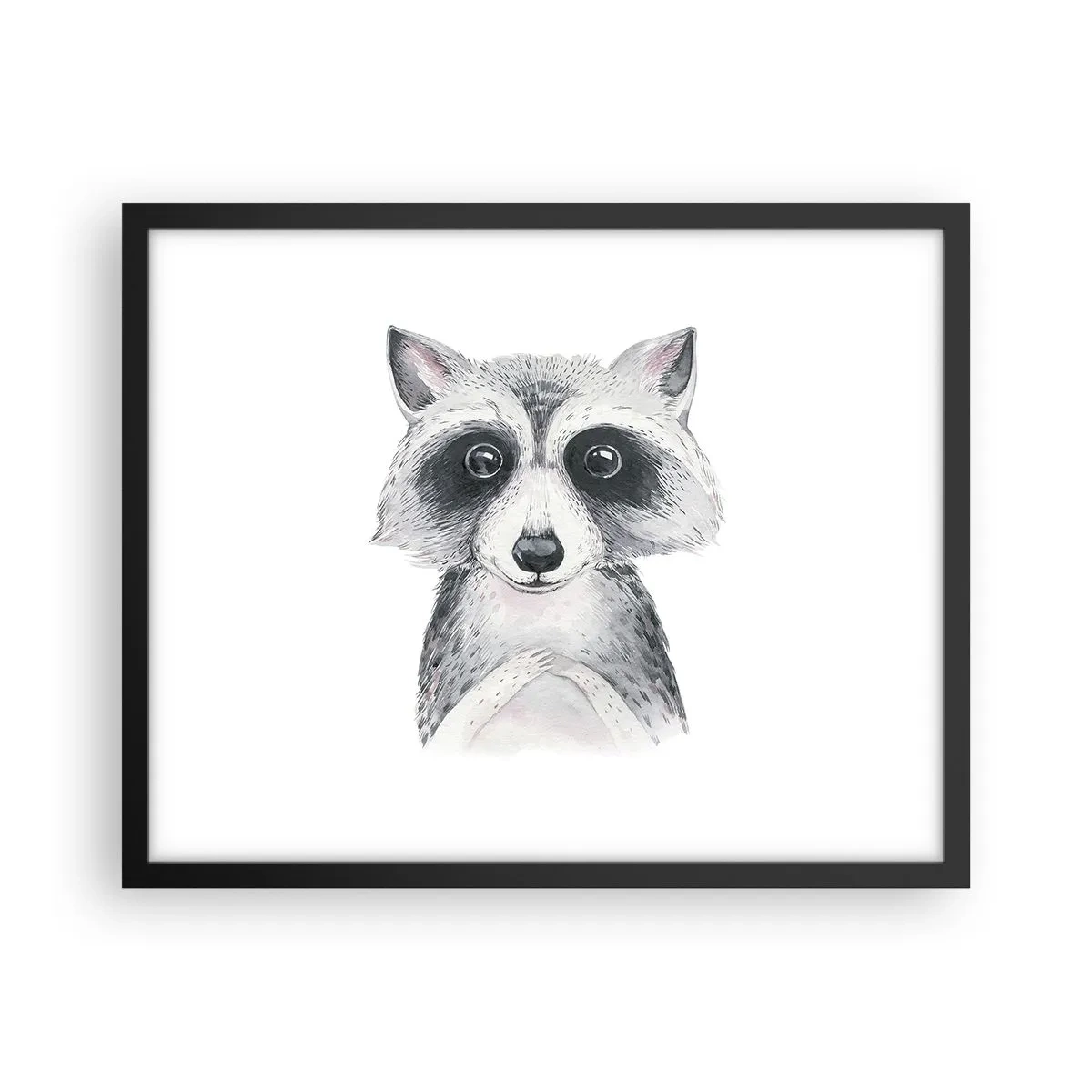 Poster in een zwarte lijst - Een moment om te verhuizen - 50x40 cm