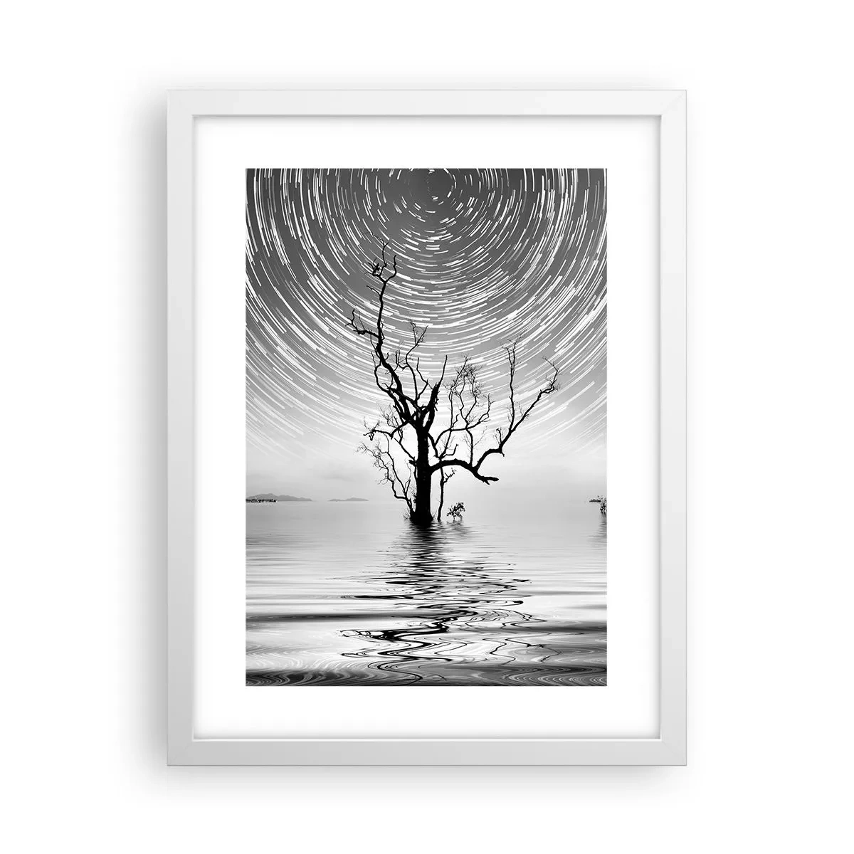 Poster in een witte lijst - Een symfonie van de natuur - 30x40 cm