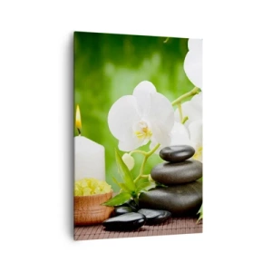 Schilderen op canvas - Geurige, bloemige, delicate aanraking - 70x100 cm
