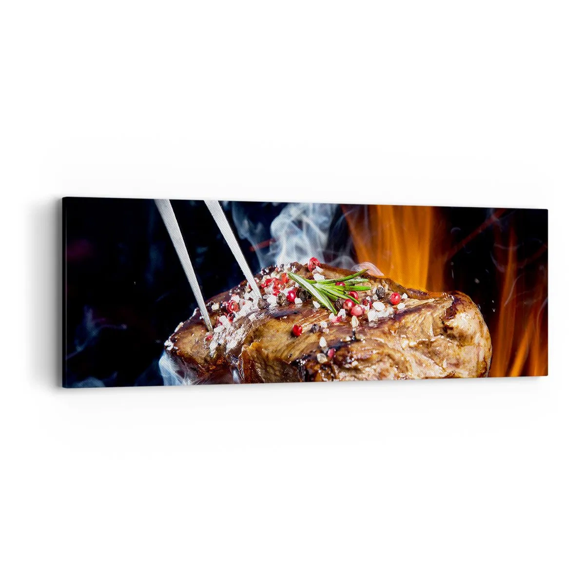 Schilderen op canvas - Sappig en geurig - 90x30 cm