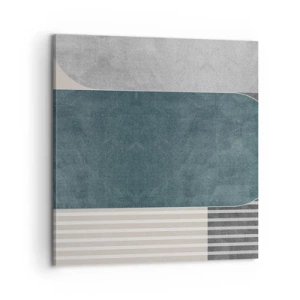 Schilderen op canvas - Compositie op niveau - 60x60 cm