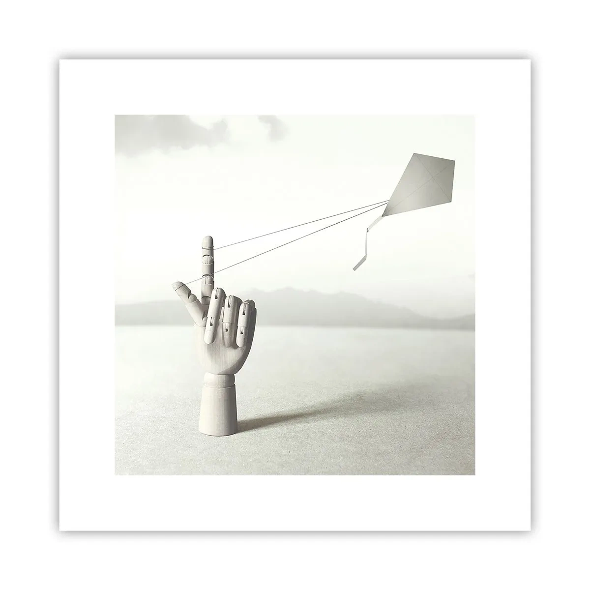 Poster - Krachttest - 30x30 cm
