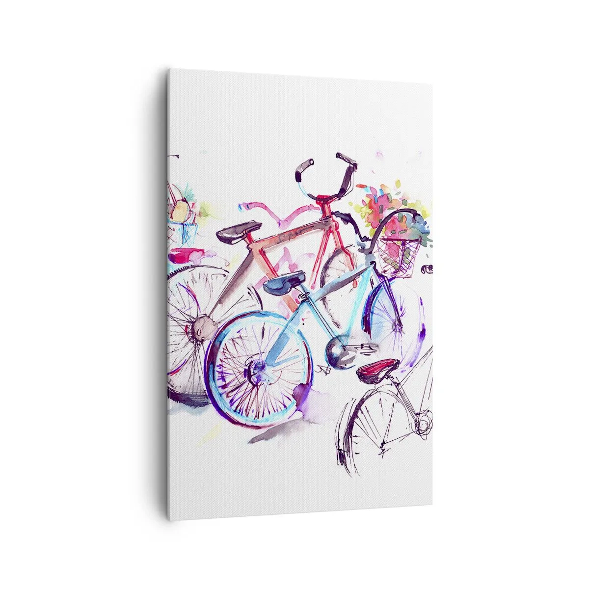 Schilderen op canvas - Congres van de Antymoto-club - 80x120 cm