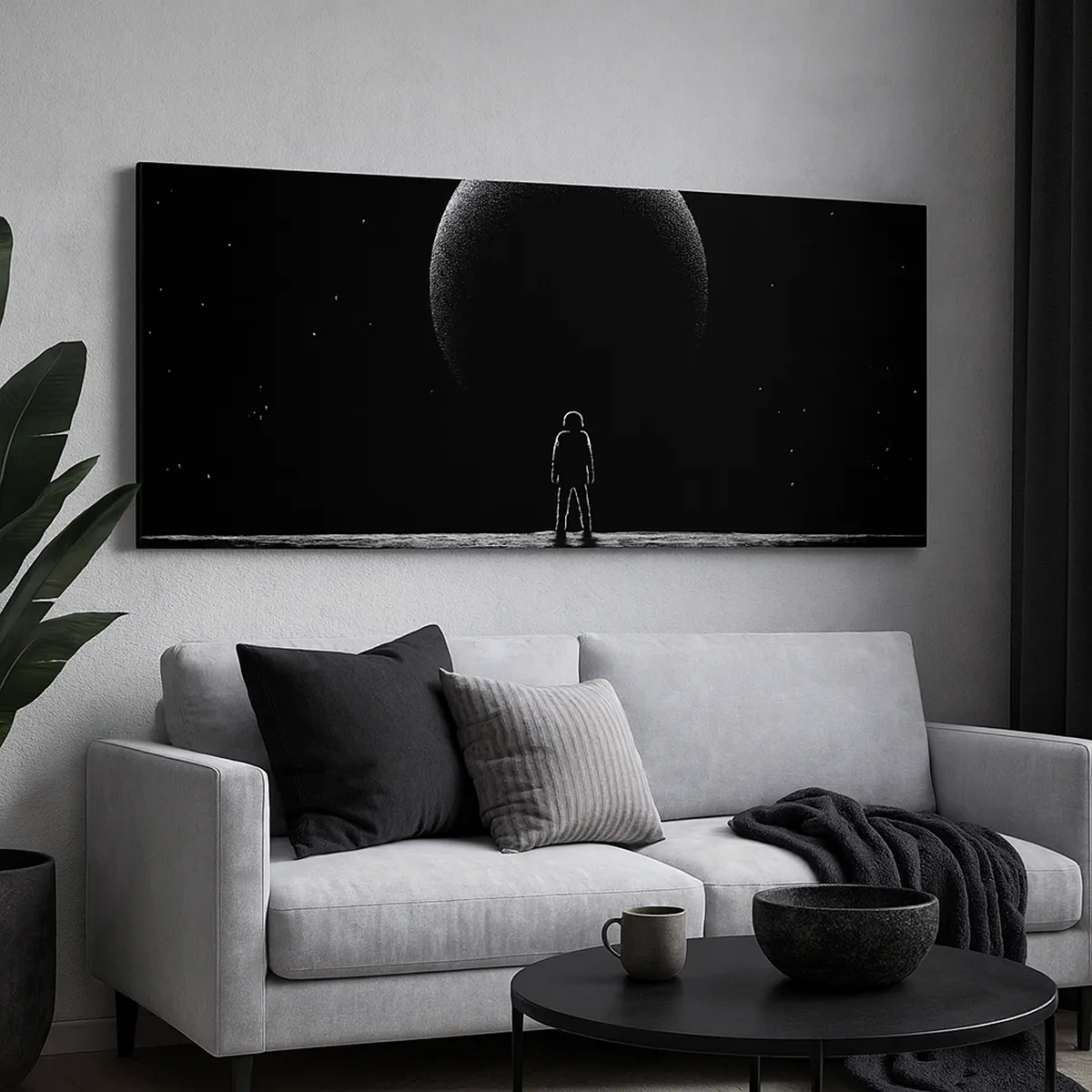 Schilderen op canvas - Oog in oog - 30x30 cm