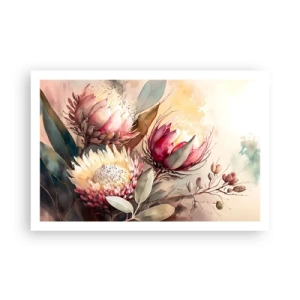 Poster - In profiel en en face - 91x61 cm